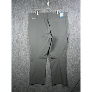 NWT Columbia Omni Shield Mens Water Repellent Hiking Fishing Pants 40x32 Gray